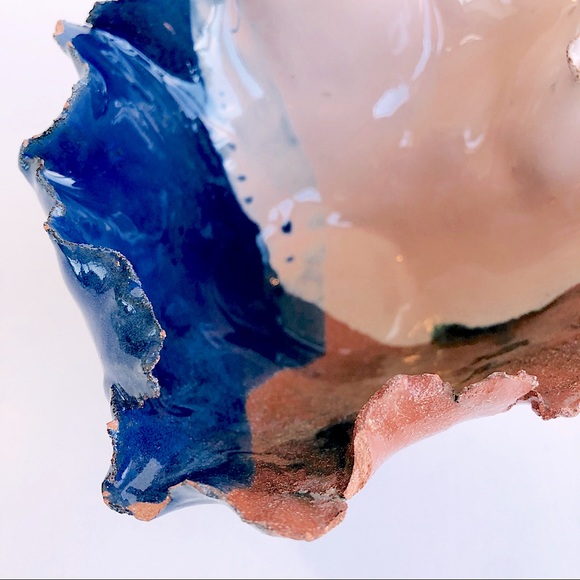 Handmade Glazed Ceramic Trinket Bowl / Dish - Picture 12 of 17